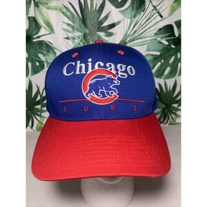 Vintage Twins Enterprise SnapBack Chicago Cubs Hat MLB Official 90s